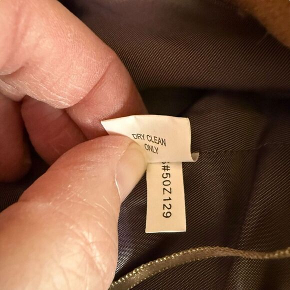 Kay Unger Skirt Size 10 Beige Metallic Pencil Straight Knee Length Career NWOT - Picture 7 of 9